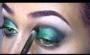 Navy Blue and Forest Green Smoky Eyes for Fall- HD