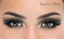 Exotic Olive Eye Makeup for Fall