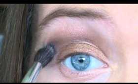 Bronze/Brown Smokey Eye Tutorial Using Urban Decay's NAKED Palette
