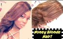 How To Dye Your Weave Honey Blonde The EASY Way!! DIY