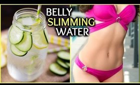 WEIGHT LOSS BELLY SLIMMING Water │FLAT BELLY Cucumber Lemon WATER for DETOX │NO EXERCISE in 1 Week