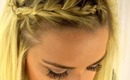 Quick & Easy French Braided Fringe/Bangs ~ Lauren Conrad Style