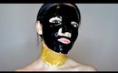 Mascarilla de oro para cuello y de barro negro para rostro ||| Lilia Cortés