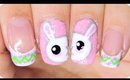 Easter Bunny nail art ✩ Martina Ek