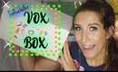 INFLUENSTER VOX BOX! Free beauty products to review!
