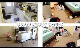 CLEANING MY SUPER MESSY HOUSE | EXTREME CLEANING MOTIVATION
