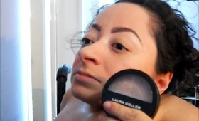 = FIRST IMPRESSION AND DEMO = LAURA GELLER BALANCE AND BRIGHTEN = FOUNDATION POWDER