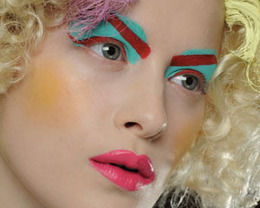 Meadham Kirchhoff Makeup, London Fashion Week S/S 2012