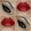 Classic Valentines makeup