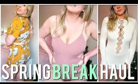 HUGE Affordable Spring Break Try-on Haul! Honeybum + Romwe