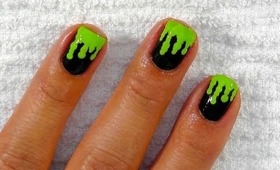 Green Slime Nails