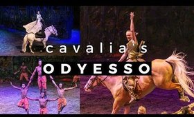 VLOG: HORSES, ACROBATS, & AERIAL ARTS! #OdysseoSAUGA! | misscamco