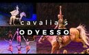 VLOG: HORSES, ACROBATS, & AERIAL ARTS! #OdysseoSAUGA! | misscamco
