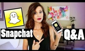 SNAPCHAT Q&A! - Owning a Salon, Vlogging Idea! & Dating