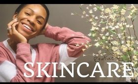 Nighttime Skincare Routine For Oily Skin + Dark Spots ▸ VICKYLOGAN