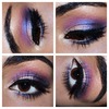 Purple and pink makeup