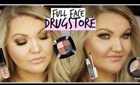 Full Face Using ONLY DRUGSTORE Makeup | Affordable Makeup Look