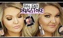 Full Face Using ONLY DRUGSTORE Makeup | Affordable Makeup Look