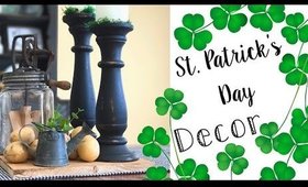 FARMHOUSE STYLE DECOR! ST.  PATRICK'S DAY DINING ROOM DECOR!