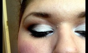 White Smokey Eye Makeup Tutorial