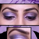 Purple Smokey eye