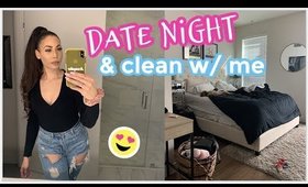 Studio Apartment Clean With Me + Casual Date Night