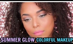 GLOWING MERMAID TUTORIAL ~ Colorful Go To Look | NaturallyCurlyQ