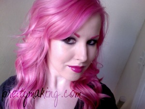 You can find out how I got my hair this color by reading my blog post: http://prettymaking.blogspot.com/2012/04/why-yes-this-is-my-natural-color.html