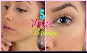 GRWM: 5 Minute Makeup