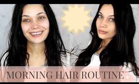 My Morning Haircare Routine With Dove