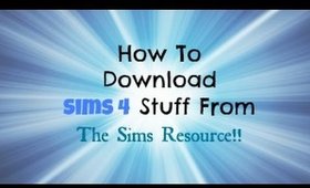 How To Download Sims 4 Stuff From The Sims Resource