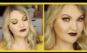 GRWM | MUSTARD METALLIC EYES