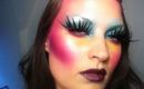 Fantasy brights make-up tutorial