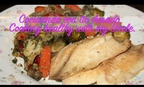 Tio's Tilapia De Pina-Healthy Eating with Uncle Amado Pineapple Tilapia