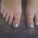 Silver Minx toes