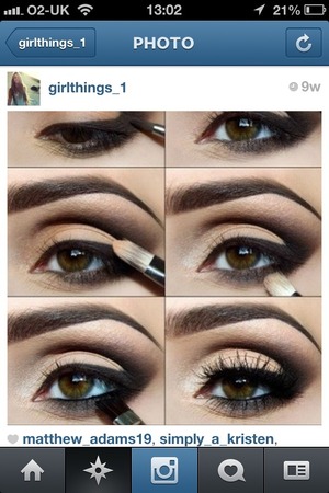 Eyes and eyebrows
