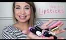 TOP 10: LIPSTICKS