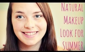 NATURAL MAKEUP LOOK for SUMMER | Collab w/ XOITSJEN