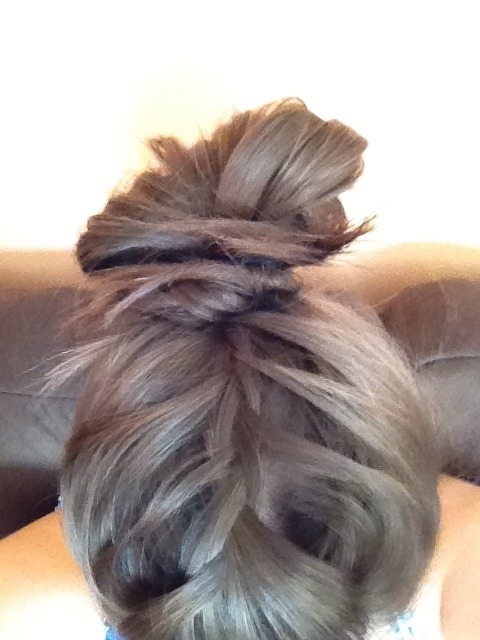 braid bun  Madison P  s Photo Beautylish