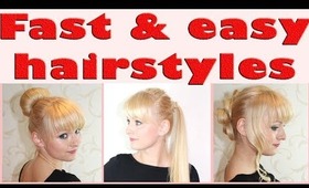 3 Cute and Easy Hairstyles for Teenagers