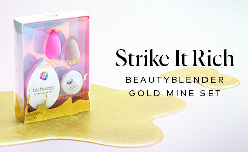 Strike it rich with beautyblender gold mine kit