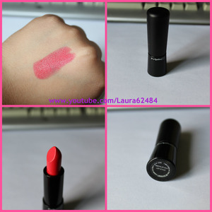 OMG! this is such a beautiful vibrant coral lipstick!