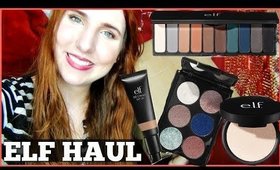 NEW Elf Makeup Haul | Cruelty Free Eyeshadow Palettes, Highlighters, Foundation and more!