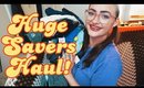 HUGE SAVERS THRIFT HAUL TO RESELL ON POSHMARK AND EBAY | Part - Time Reseller