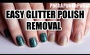 How To Remove Glitter Nail Polish Quick and Easy Tutorial