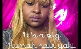 IT'S A WIG HUMAN HAIR YAKI 1820 | nyhairmall