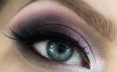 Grey & Pink Smokey Eye Makeup Tutorial