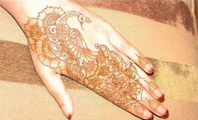 Unique Peacock Henna/Mehendi Bridal Design 2012