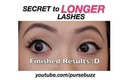 Secrets to Longer Lashes