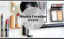 Weekly Favorites 3.13.15 NARS, Cover FX, Marc Jacobs Beauty, NYX & MORE!